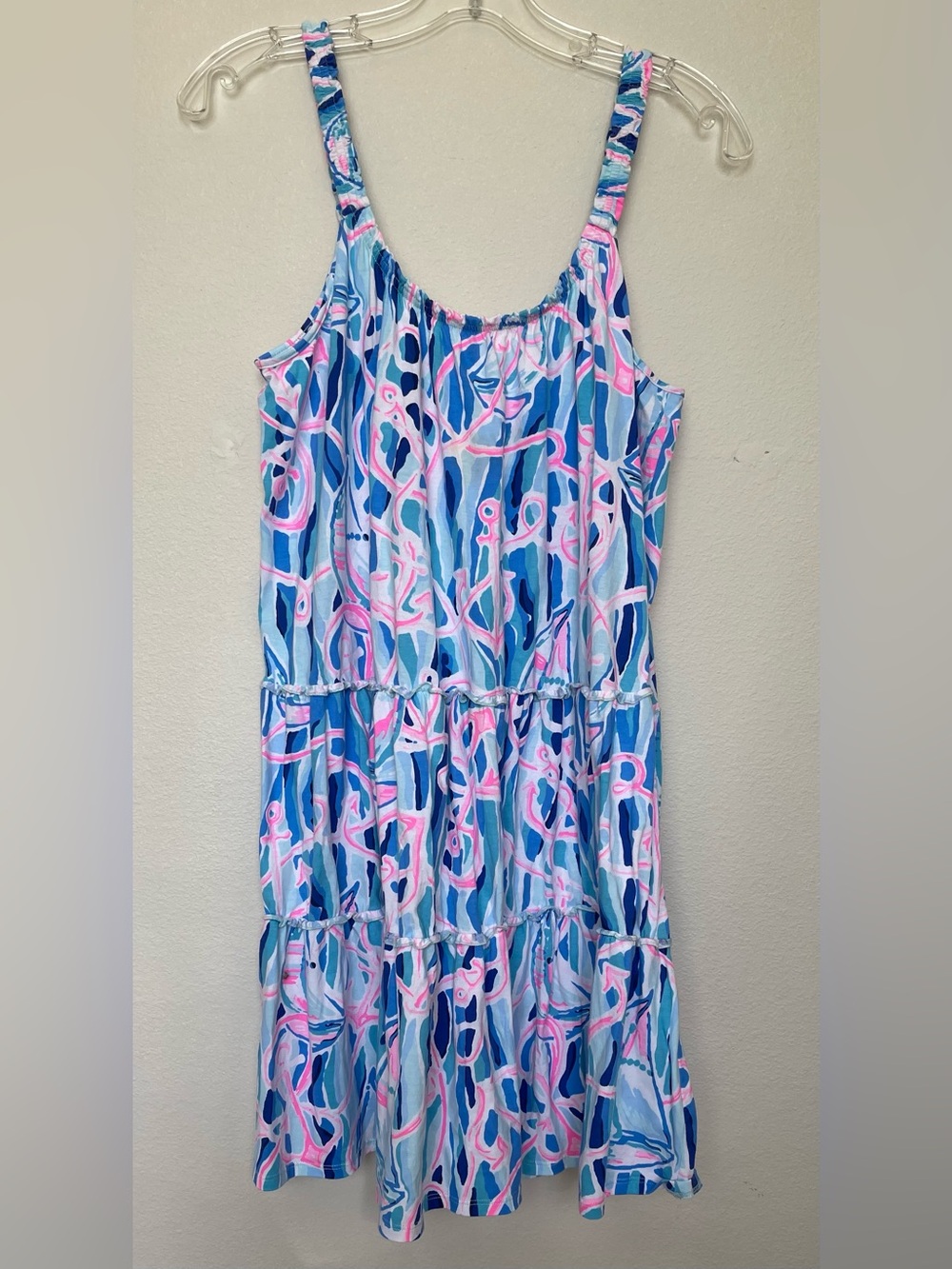 Lilly Pulitzer Breast Cancer Print.